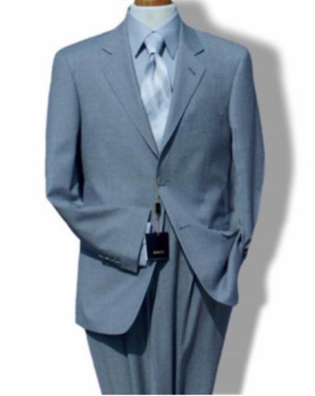 Mens 36 Long Suit - Size 36L Gray Suit - Wool