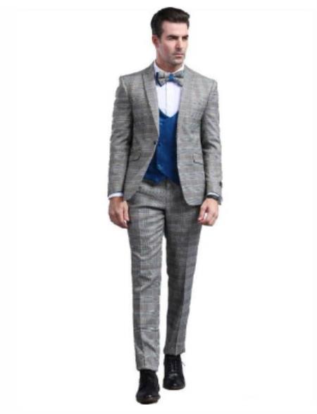 Budget Suits - Affordable Mens Suits Grey