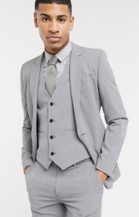 Budget Suits - Affordable Mens Suits Gray