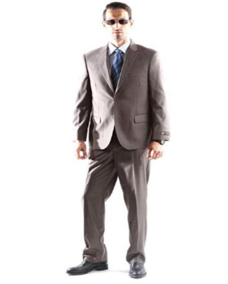 Budget Suits - Affordable Mens Suits Taupe