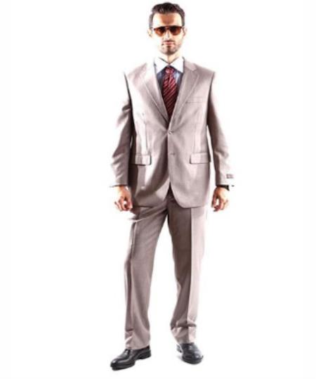 Budget Suits - Affordable Mens Suits Light Taupe