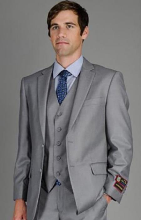 Budget Suits - Affordable Mens Suits - Grey