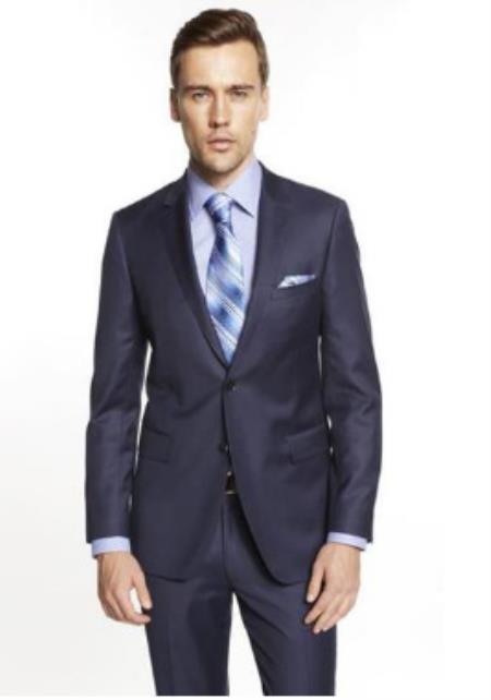Budget Suits - Affordable Mens Suits - Indigo Blue