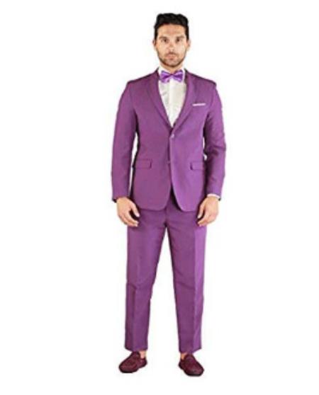 Budget Suits - Affordable Mens Suits - Purple