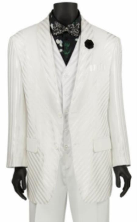 Budget Suits - Affordable Mens Suits - White