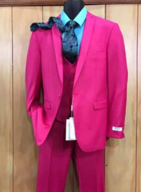 Elvis Presley Pink Suit Hot Pink