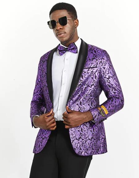 Men's Cheap Priced Fashion Big And Tall Plus Size Sport Coats Jackets Cheap Blazer Jacket Purple