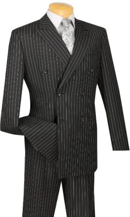 Cheap Plus Size Mens Black Suit For Big Men Online - Big and Tall Sizes 