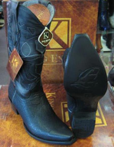 Mens Cowboy Boots Size 13 Black