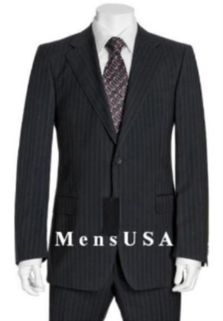 50 Short Suit - Mens Black Suits 50s
