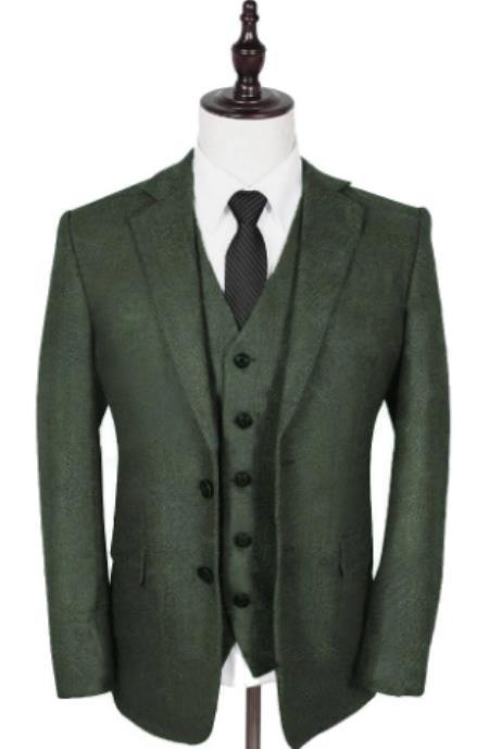 Mens Peaky Blinders Costume Thomas Shelby Grey 3 Piece Suit with