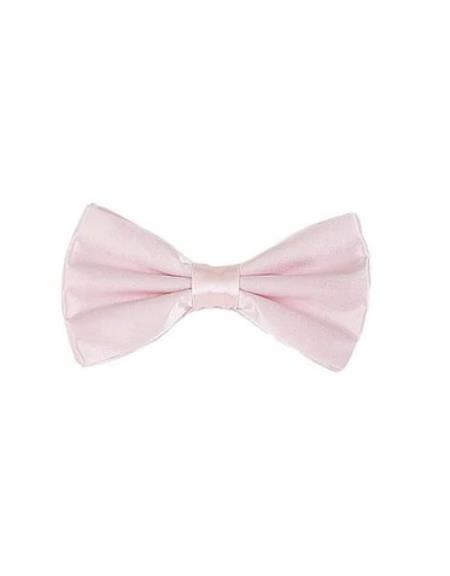Mens Formal - Wedding Bowtie - Prom Light Pink Bowtie
