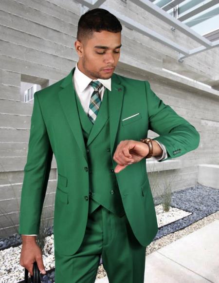 Statement Suits Kelly Green