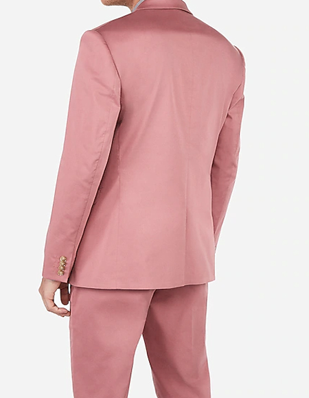 Rose Gold ~ Pink 2 Button Suit