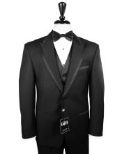  2-Button Peak 1920s tuxedo