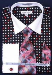 Polka Dot Shirt And Tie
