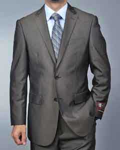  brown color shade Teakweave 2-button Suit
