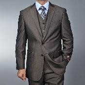  RA3692 Fiorelli brown color shade Teakweave 2-button Vested three