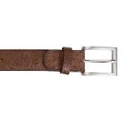  brown color shade Ostrich Quill Belt