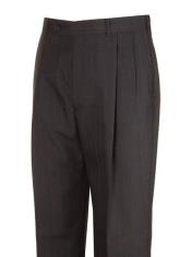 Charcoal-Color-Striped-Wool-Pant