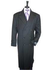   Mens Topcoat Mens Double Breasted
