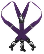  Purple color shade Liquid Jet Black Suspenders Elastic Y-Back