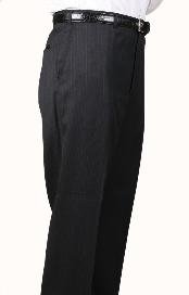  Gray Bond Flat Front Trouser Wool