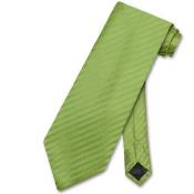  Spinach Green Striped Vertical Stripes Neck