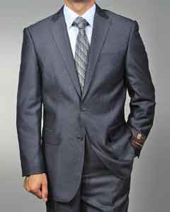  Grey Teakweave 2-button Suit 