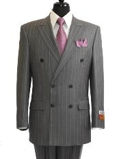 Grey Stripe Suit