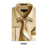  Khaki Long Sleeve Fashion