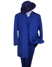 Long Royal Blue Suit For Men Perfect pastel color