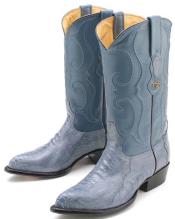Men's Blue Cowboy Boots