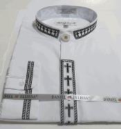 White Mandarin Shirt