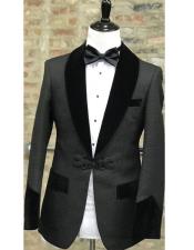 Black Shawl Lapel Tuxedo