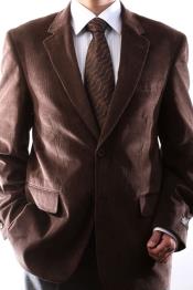  Two Button brown color shade 100%