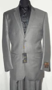  and Tall Size 56 to 72 2-Button Suit Textured