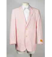  mens Fabric Two Button Pink Single
