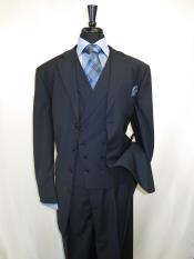  Zoot Suit 4 Button Style Single Breasted Suit For