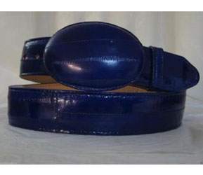  Genuine Authentic Faded Electric Blue Eel