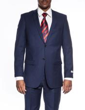  Extra Slim Fit Suit mens classic blue extra slim