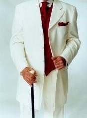  ~ Ivory ~ Off White Tuxedo Fashion Suits for