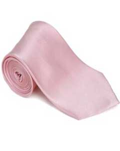  Crystalrose 100% Silk Solid Necktie With