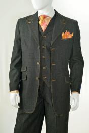  3 Piece Suit - Executive Pinstripe