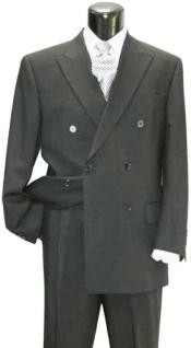  quality 6 on 2 Closer style Double Breasted Suit