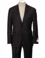  JSM-2065 Mens 100% Wool Pinstripe Made In America/Usa Suits