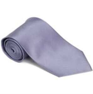   SweetLavender 100% Silk Solid Necktie
