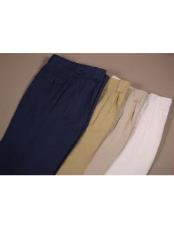  Mens Linen Wide Leg Pants Available in 4 Colors