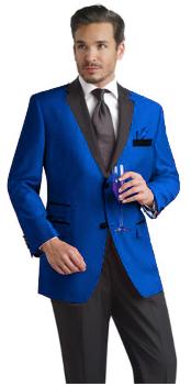 Tuxedo Suit Or Dinner Jacket Light Blue