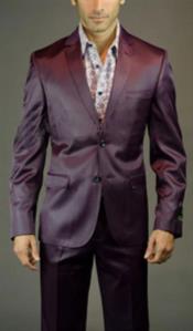 Maroon suit jacket